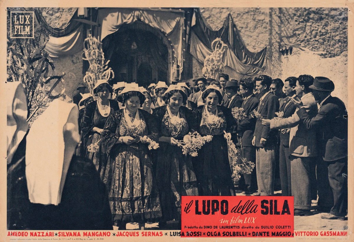 Fotobusta 2 per il film Il lupo della Sila (1949)