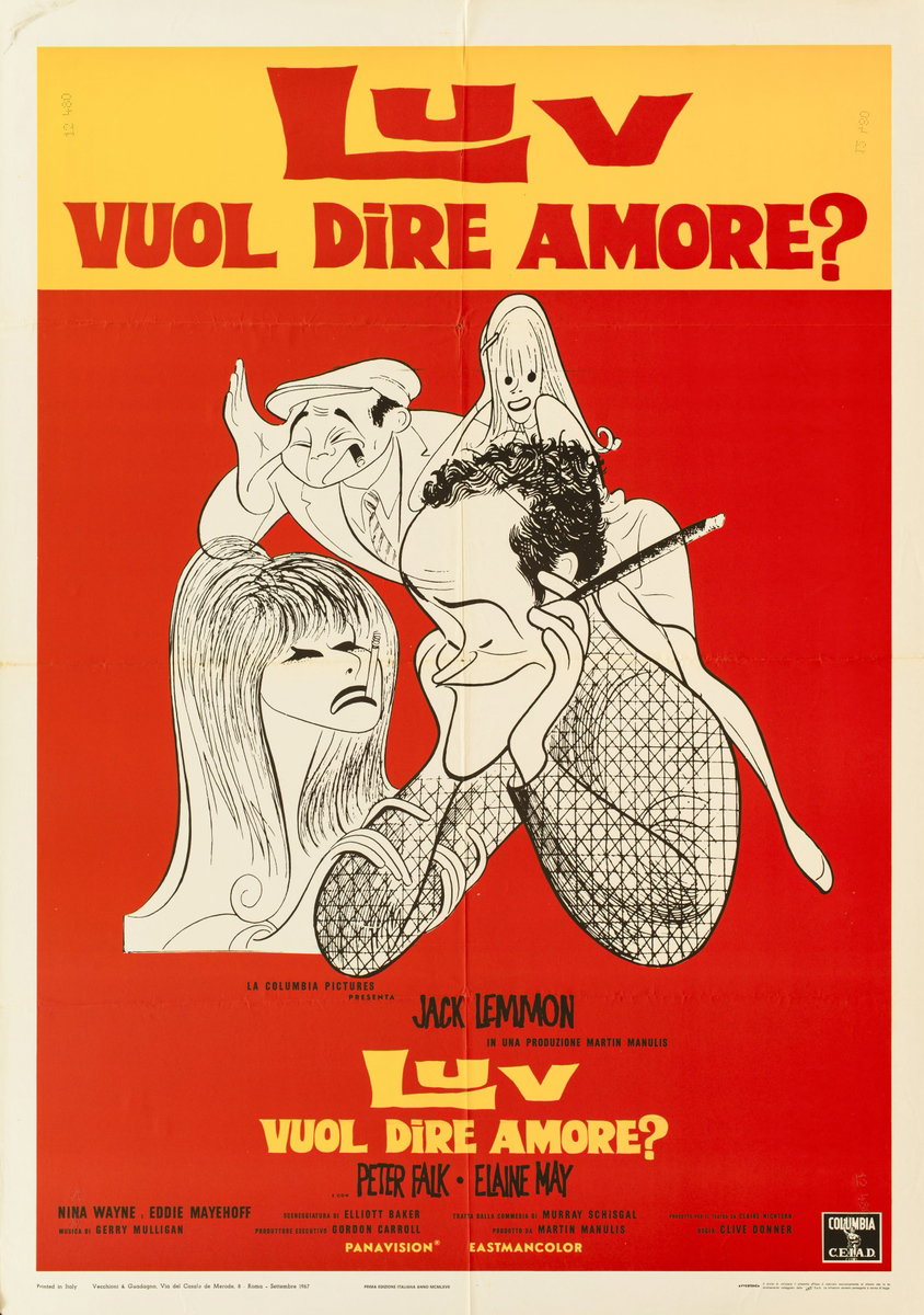 Manifesto 2 per il film Luv vuol dire amore? (1967)
