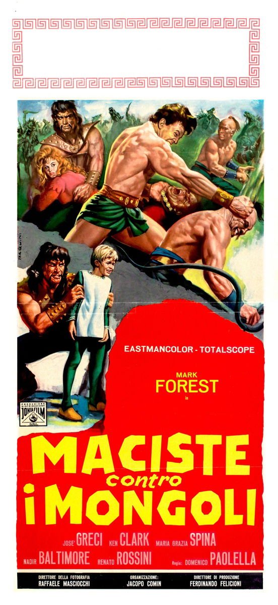 Hercules Against the Mongols - Lobby Card 1