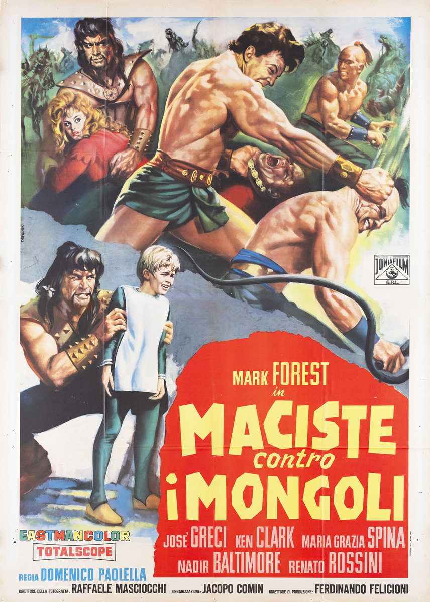 Maciste contro i Mongoli - Manifesto 2