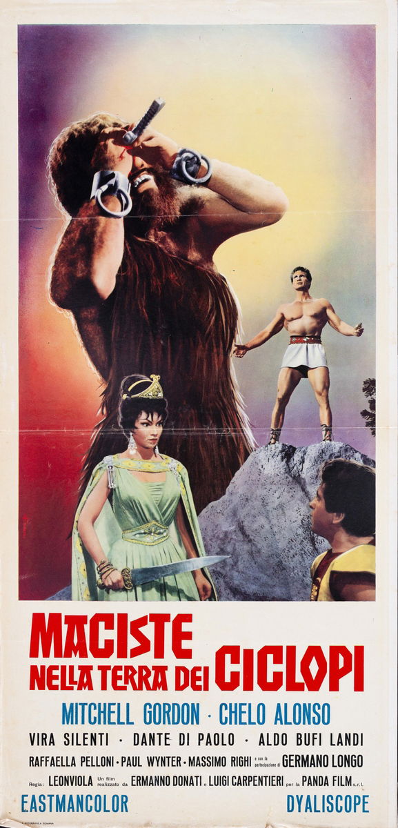 Atlas Against the Cyclops - Lobby Card 1