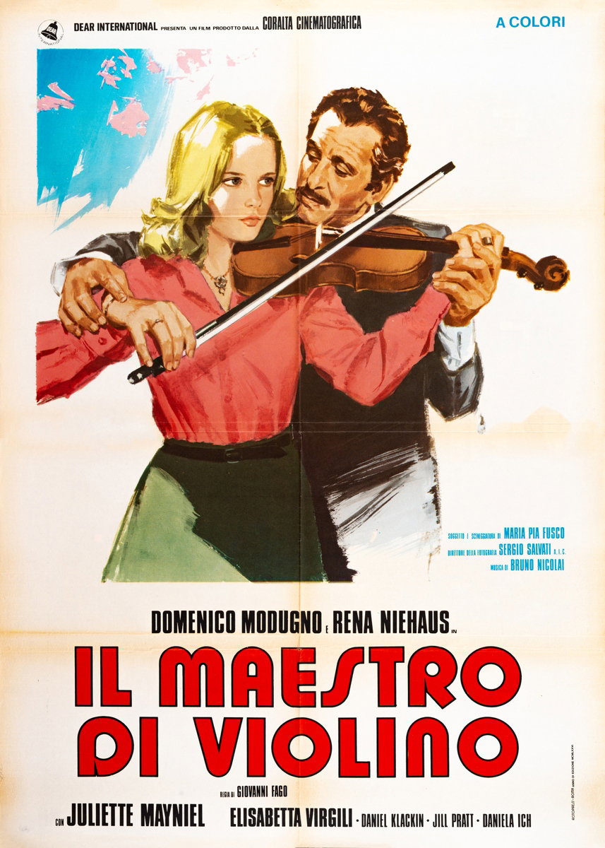 Poster 2 for the film Il maestro di violino (1976)