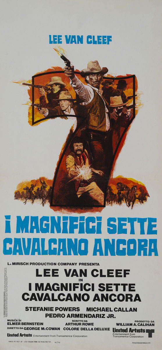 I magnifici sette cavalcano ancora - Locandina 1