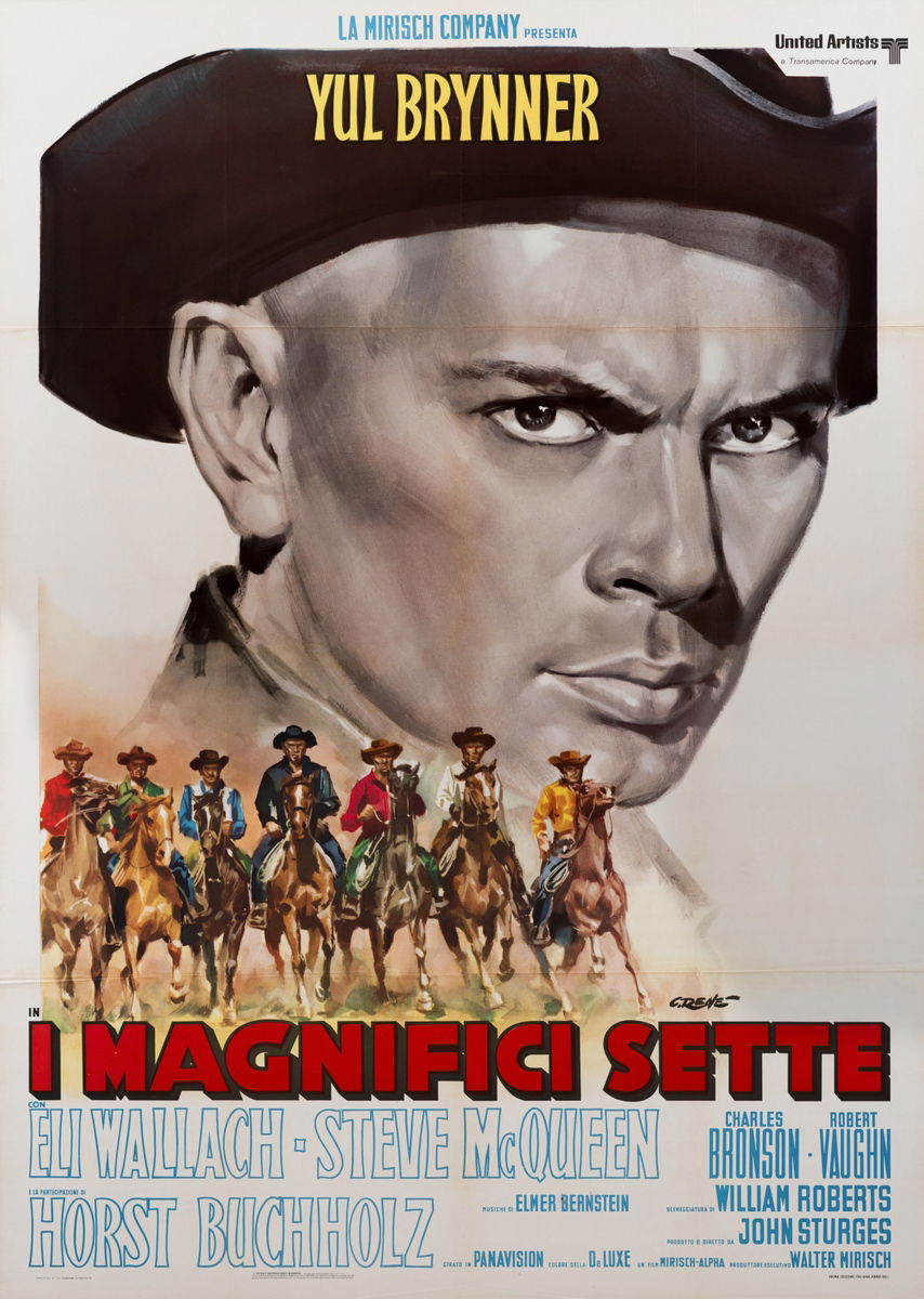 I magnifici sette - Manifesto 1