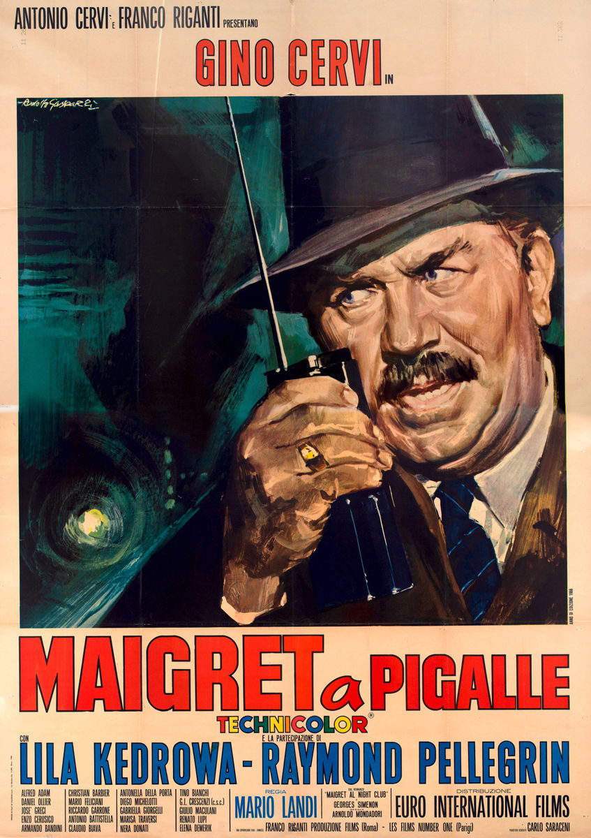 Maigret a Pigalle - Manifesto 1