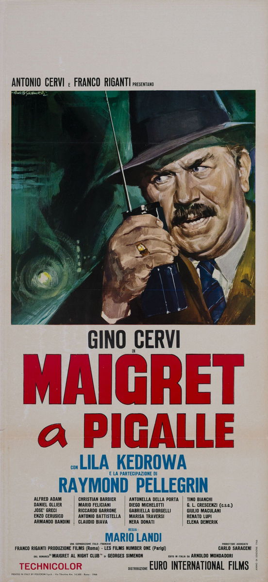 Maigret a Pigalle - Locandina 1