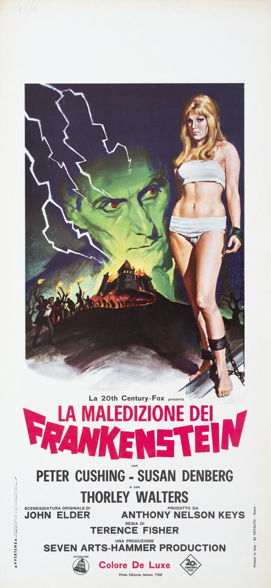 Frankenstein Created Woman - Lobby Card 1