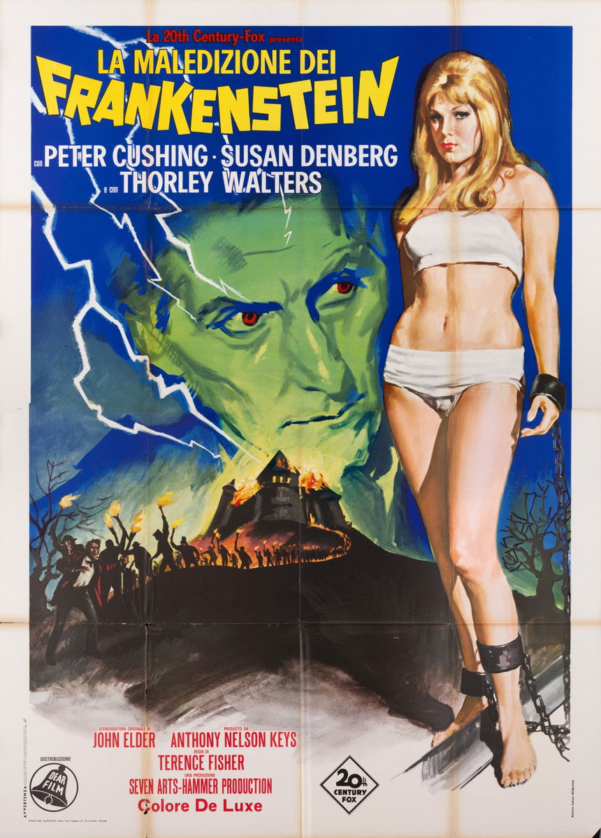 Frankenstein Created Woman - Poster 1
