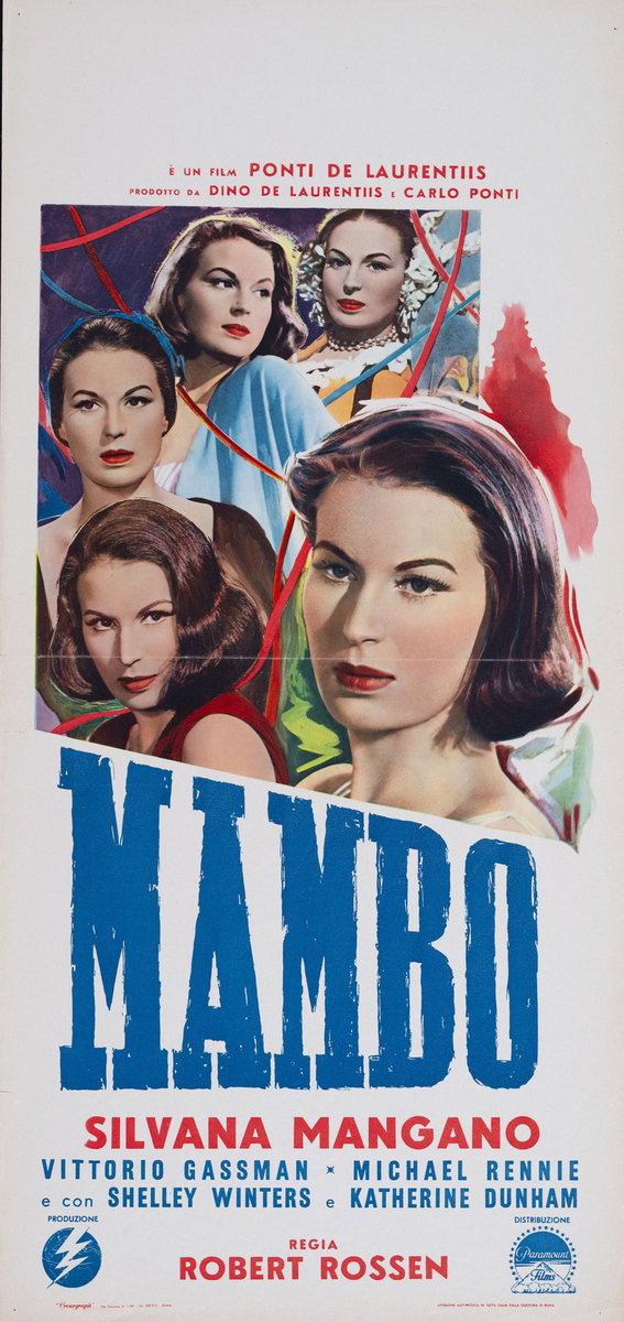 Locandina 2 for the film Mambo (1954)