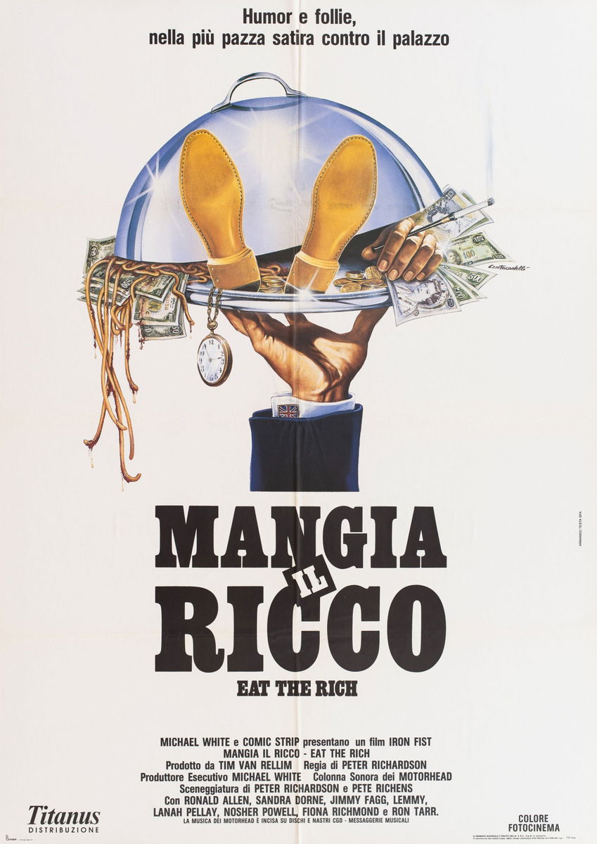 Mangia il ricco - Manifesto 1