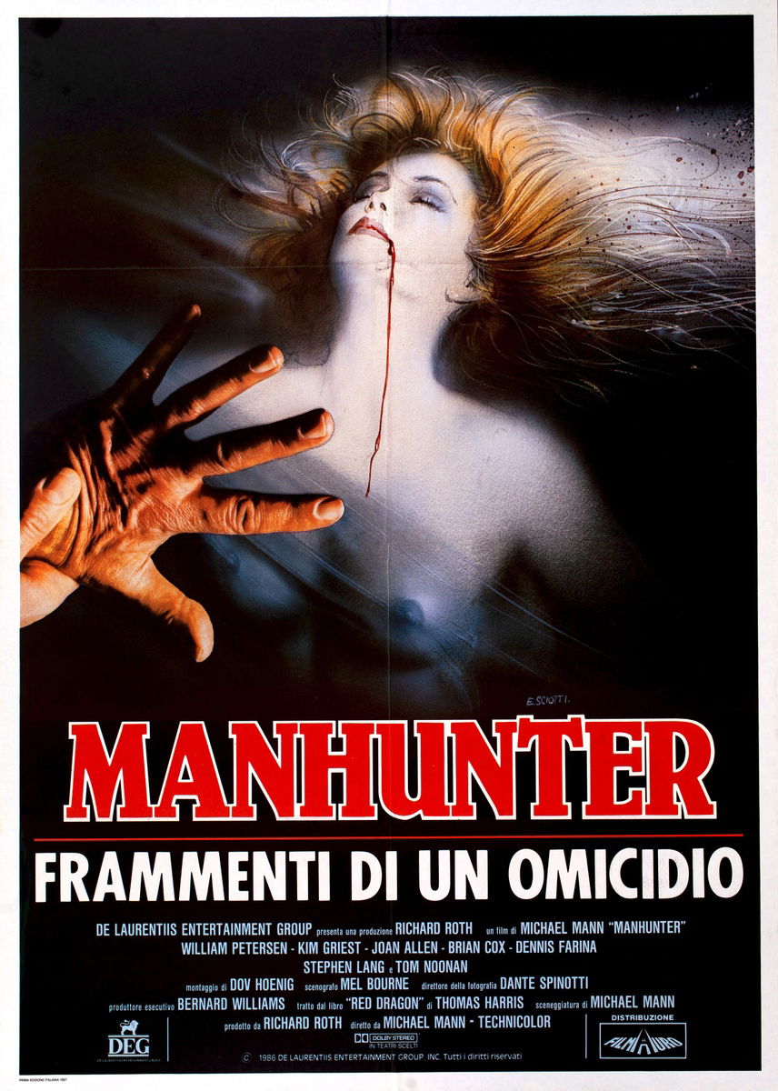 Manhunter - Frammenti di un omicidio - Manifesto 1