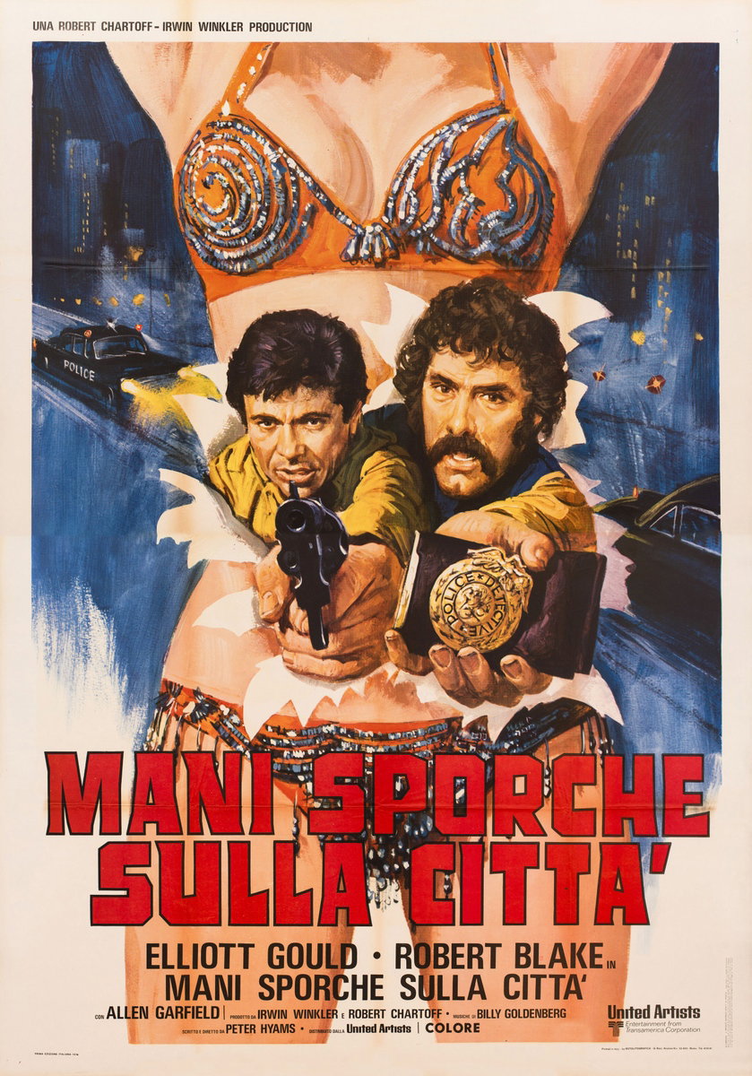 Manifesto 2 per il film Mani sporche sulla città (1974)