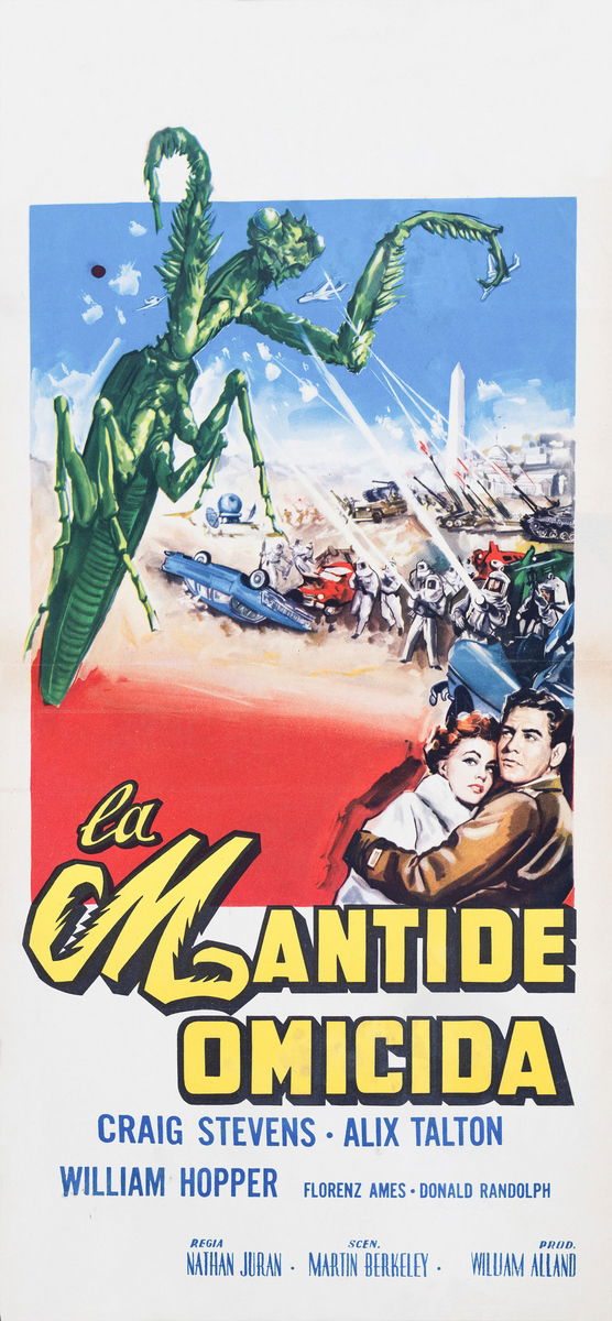 The Deadly Mantis - Lobby Card 1
