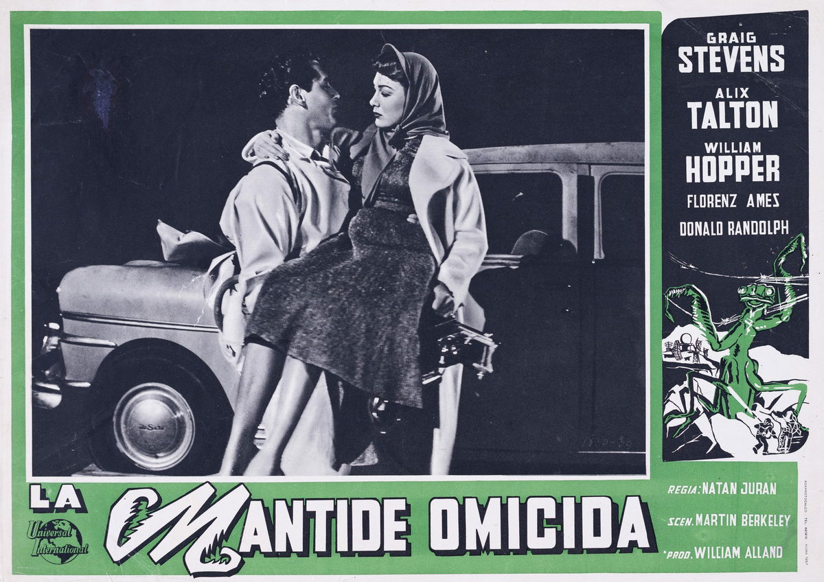 The Deadly Mantis - Fotobusta 1