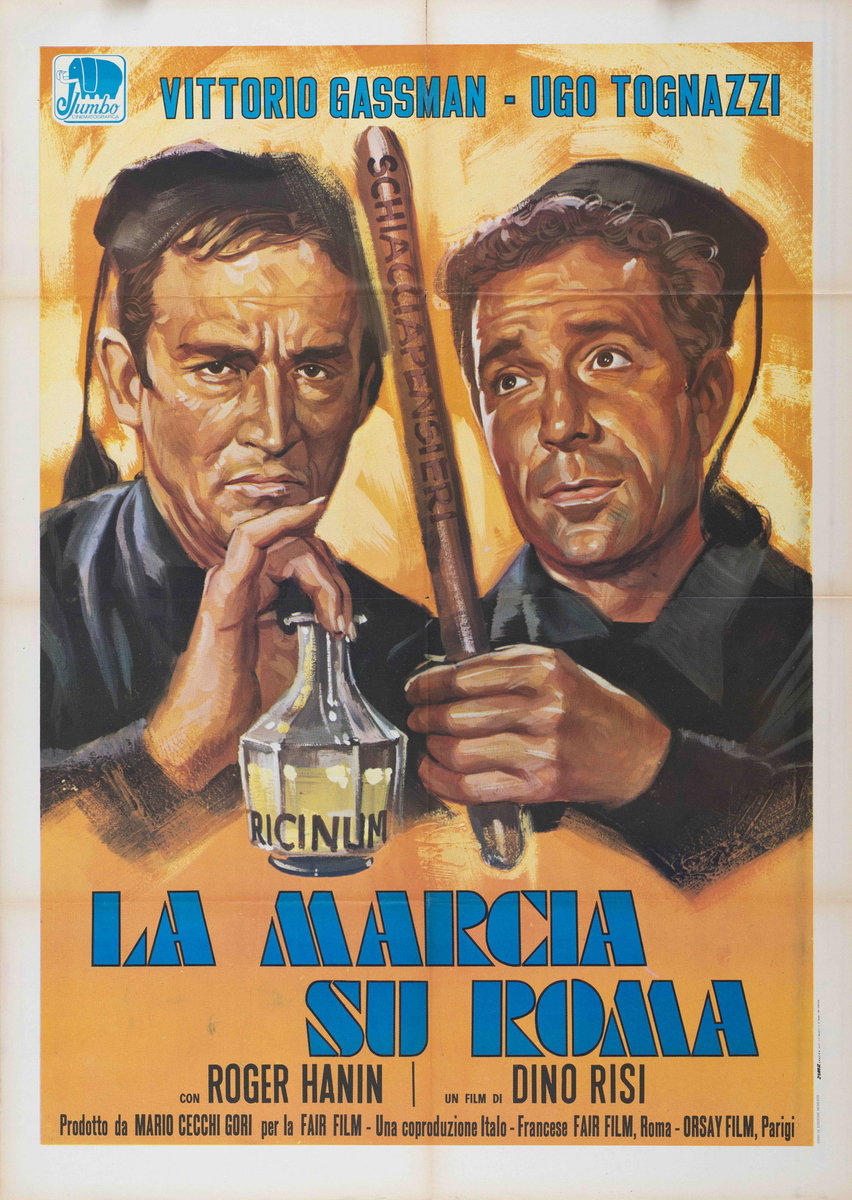 Manifesto 2 per il film La marcia su Roma (1962)