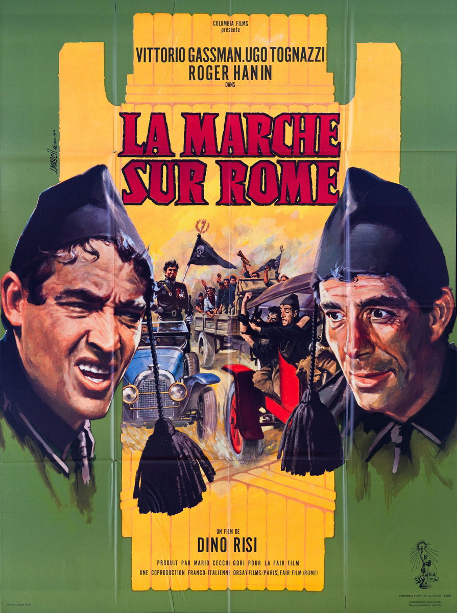 Manifesto 3 per il film La marcia su Roma (1962)