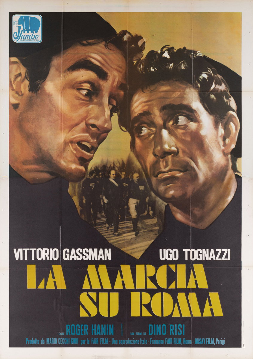 Manifesto 4 per il film La marcia su Roma (1962)