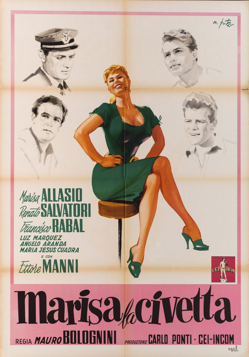 Marisa la civetta - Manifesto 1