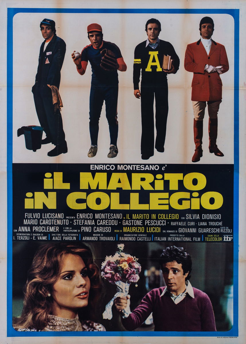 Il marito in collegio - Manifesto 1
