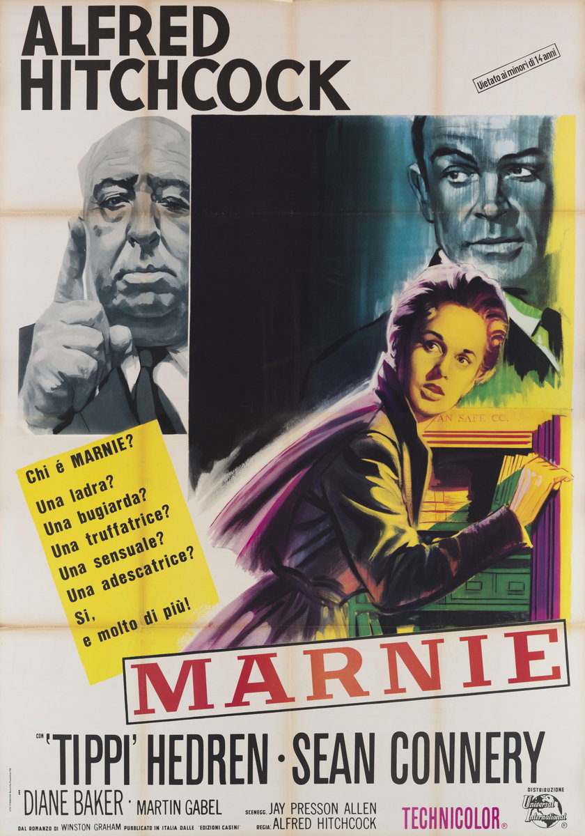 Manifesto 2 per il film Marnie (1964)