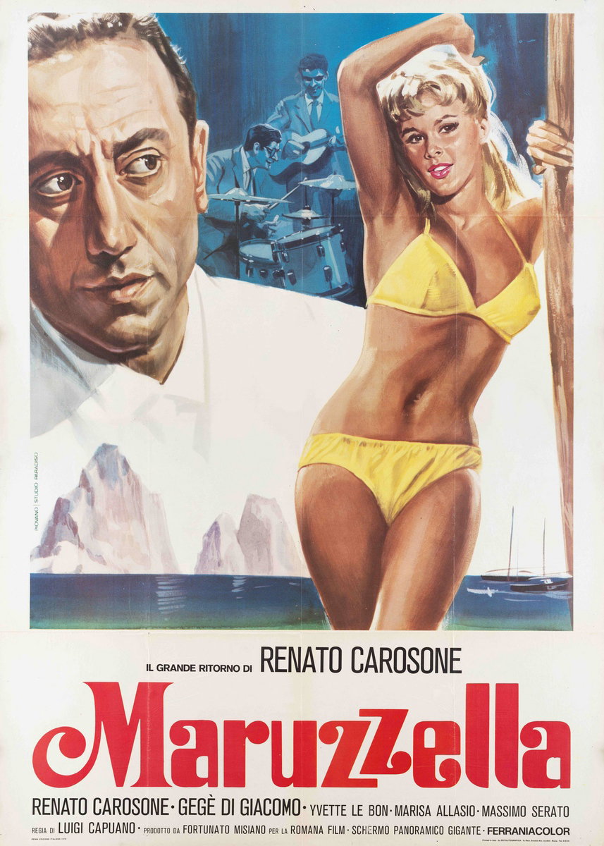 Poster 2 for the film Mermaid of Naples (1956)