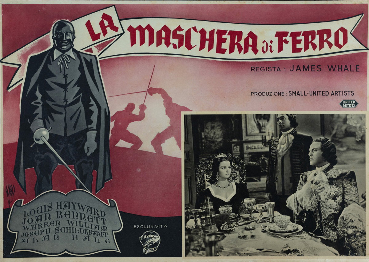 Lobby Card 5 for the film The Man in the Iron Mask (1939)
