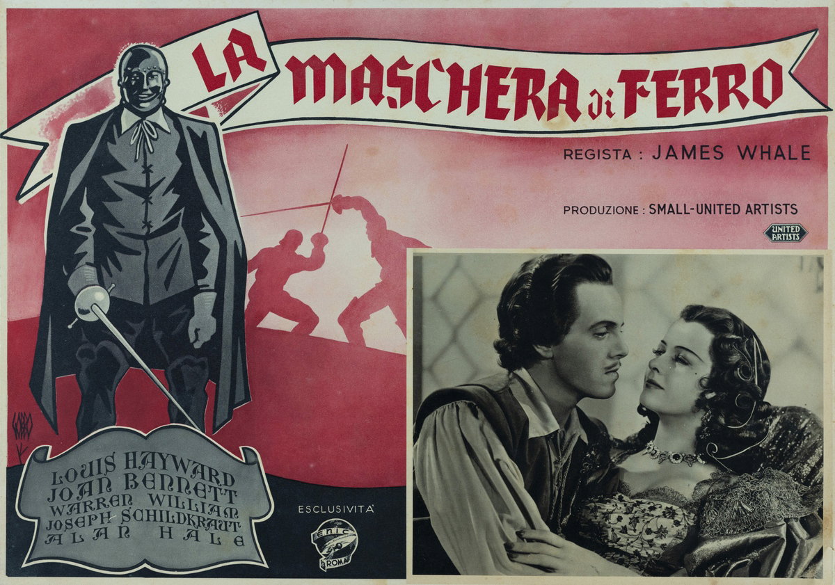 Lobby Card 7 for the film The Man in the Iron Mask (1939)