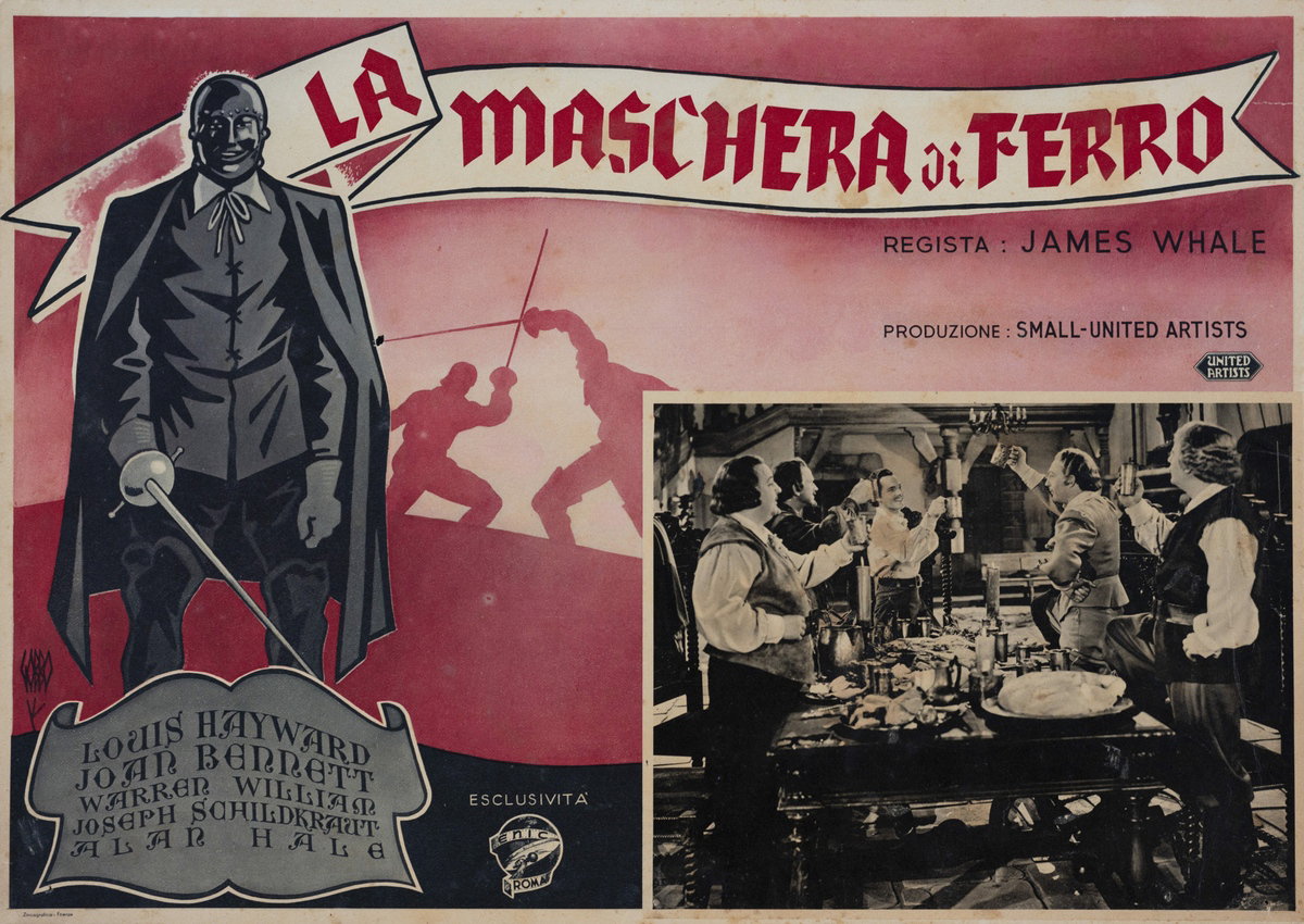Lobby Card 9 for the film The Man in the Iron Mask (1939)