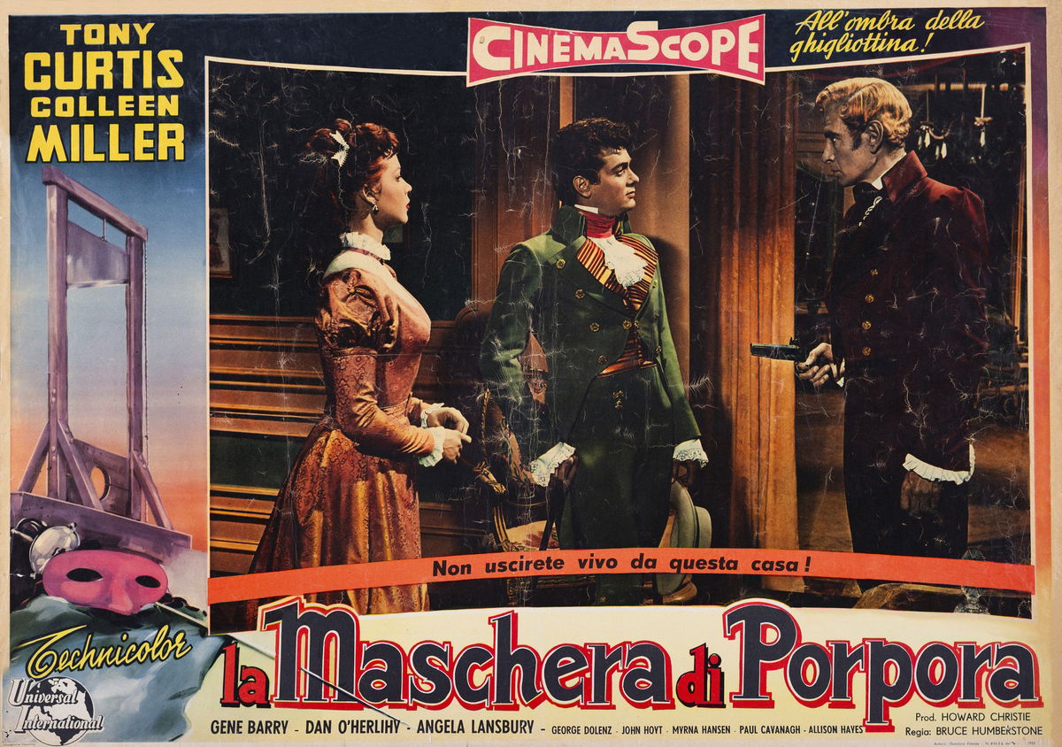 The Purple Mask - Fotobusta 1