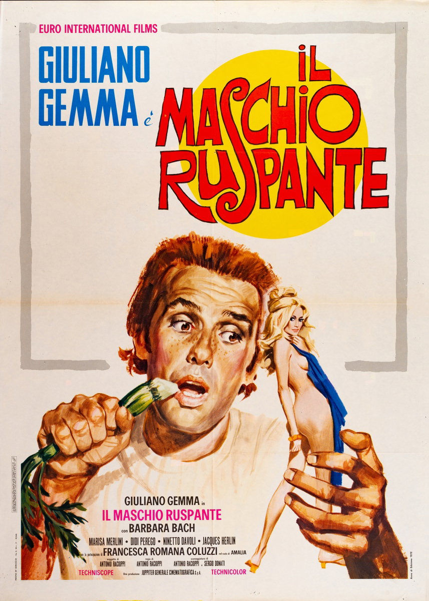 Poster 2 for the film Il maschio ruspante (1973)
