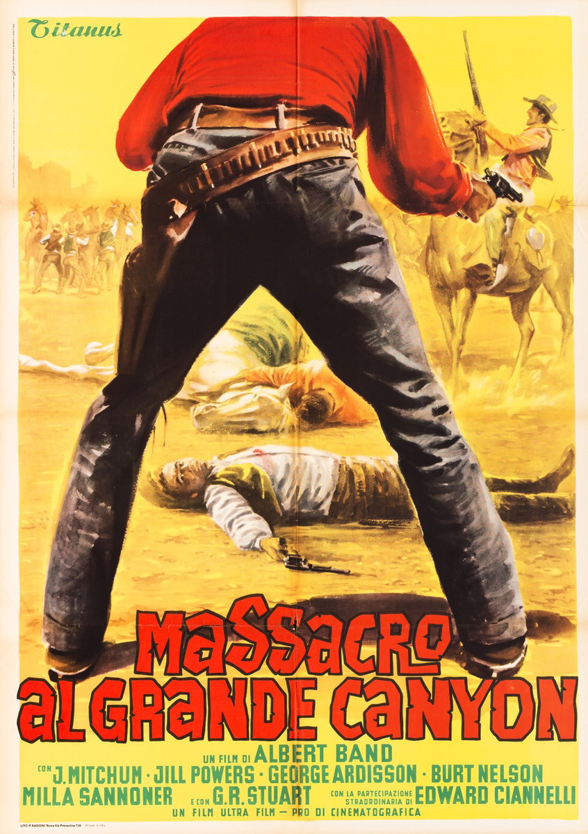 Poster 2 for the film Massacre At Grand Canyon (1964)