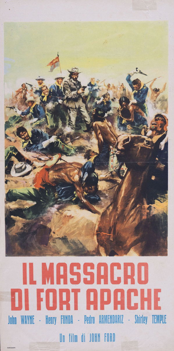 Il massacro di Fort Apache - Locandina 1