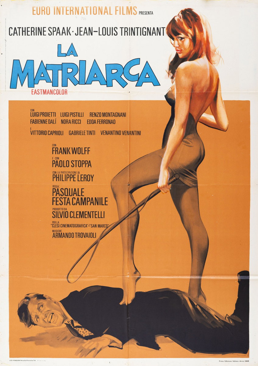 Manifesto 2 per il film La matriarca (1968)