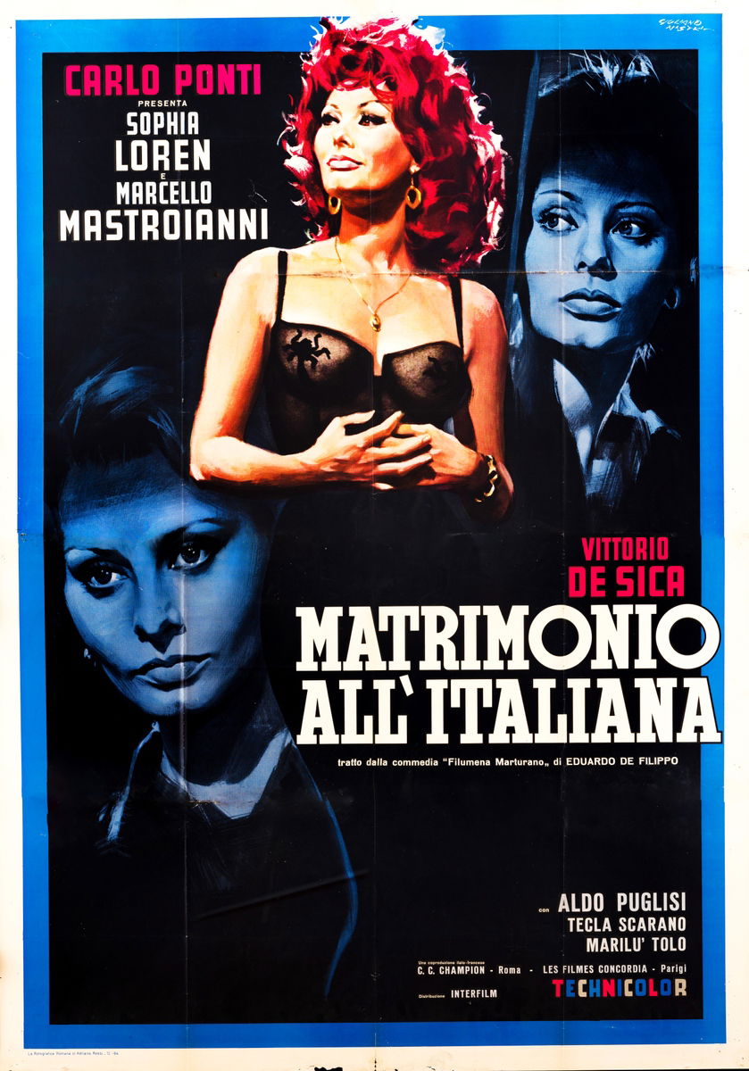 Matrimonio all'italiana - Manifesto 1