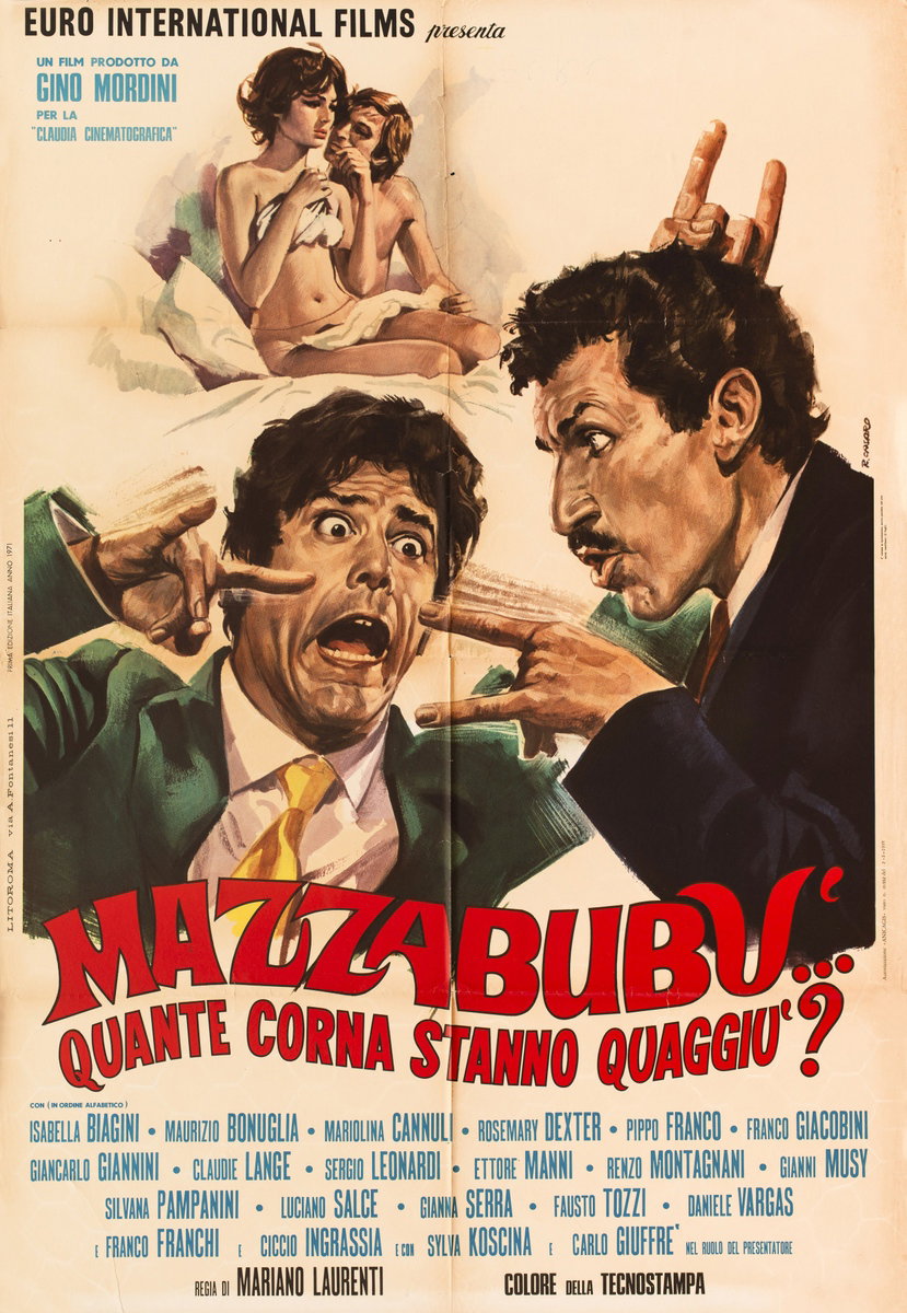 Mazzabubù... quante corna stanno quaggiù? - Manifesto 2