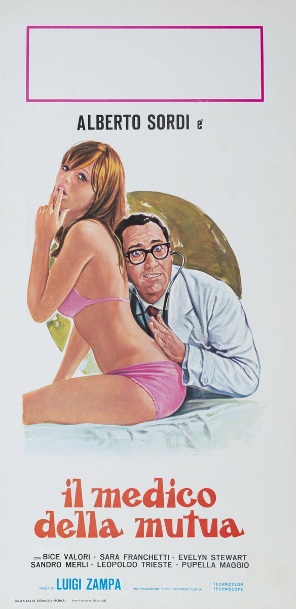 Locandina 2 per il film Il medico della mutua (1968)
