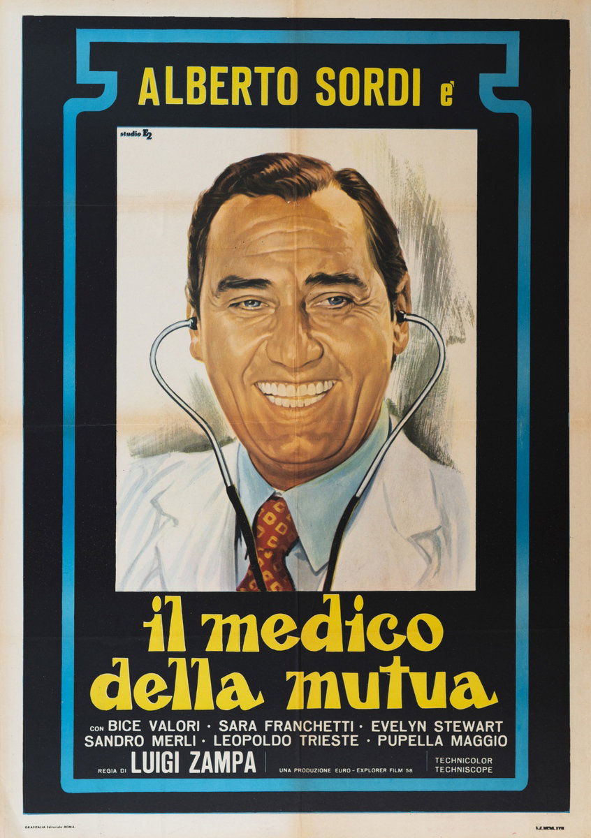 Il medico della mutua - Manifesto 3