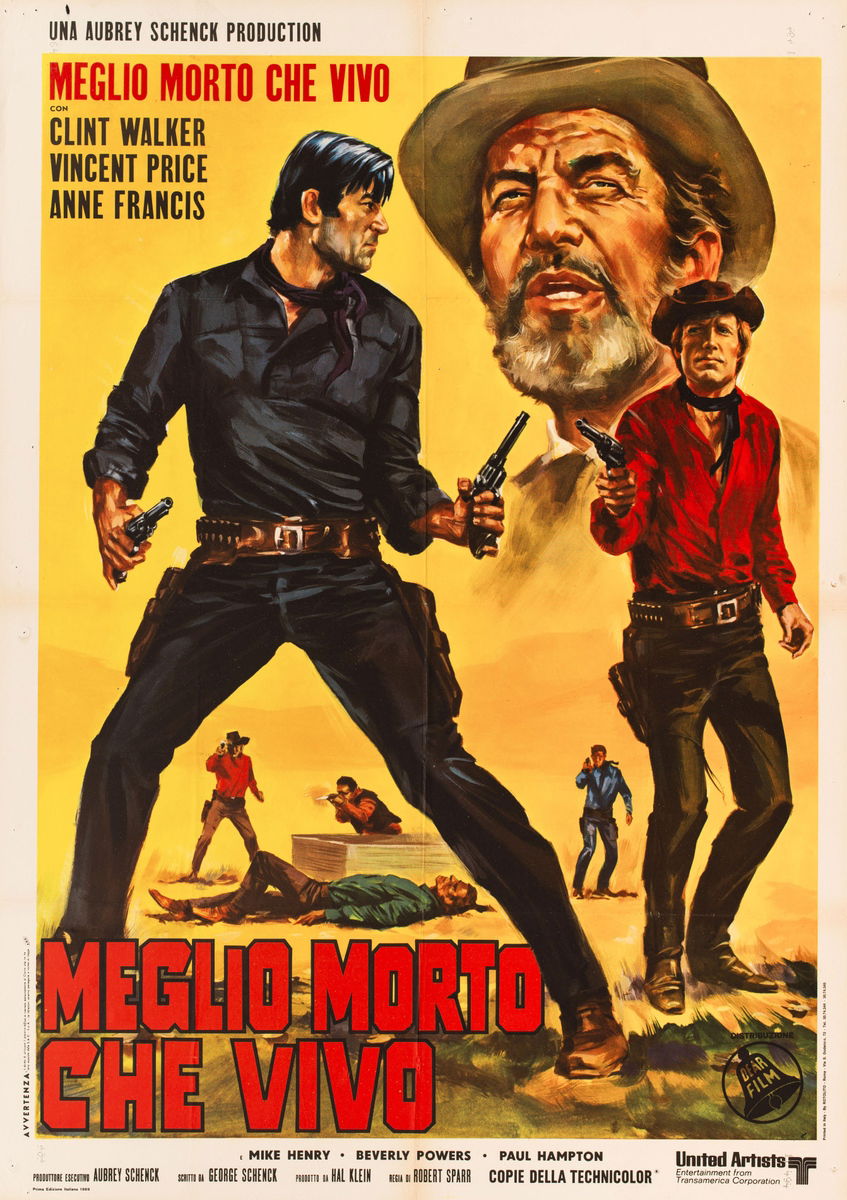 Meglio morto che vivo - Manifesto 1