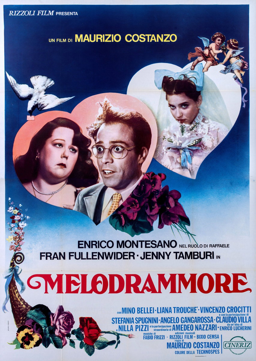 Poster 2 for the film Melodrammore (1978), painted by Studio Casaro