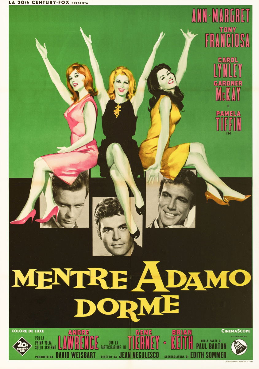 Mentre Adamo dorme - Manifesto 1