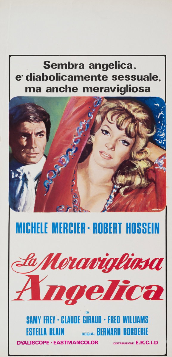 Locandina 2 for the film Angelique: The Road To Versailles (1965), painted by Originario