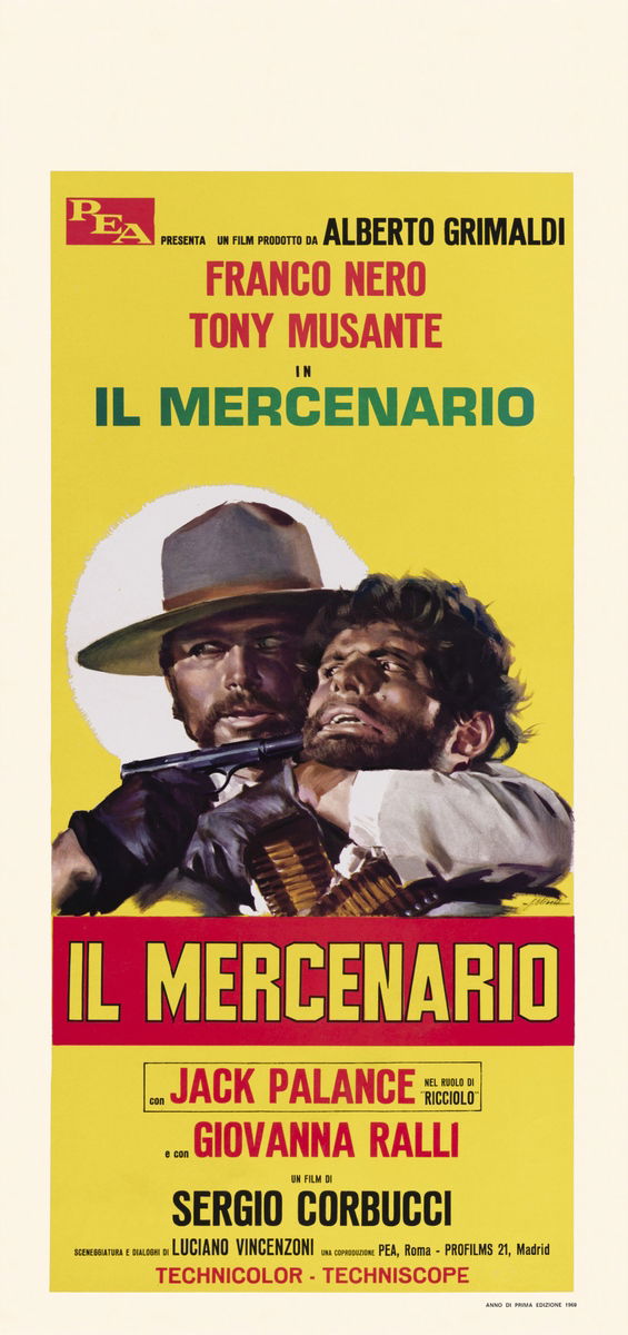 The Mercenary - Lobby Card 1