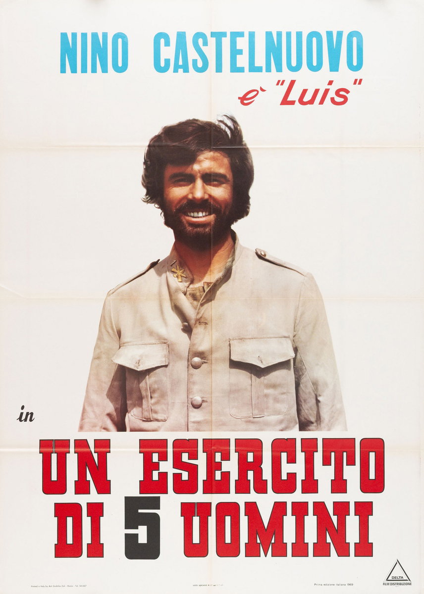 Poster 3 for the film The 5-Man Army (1969)