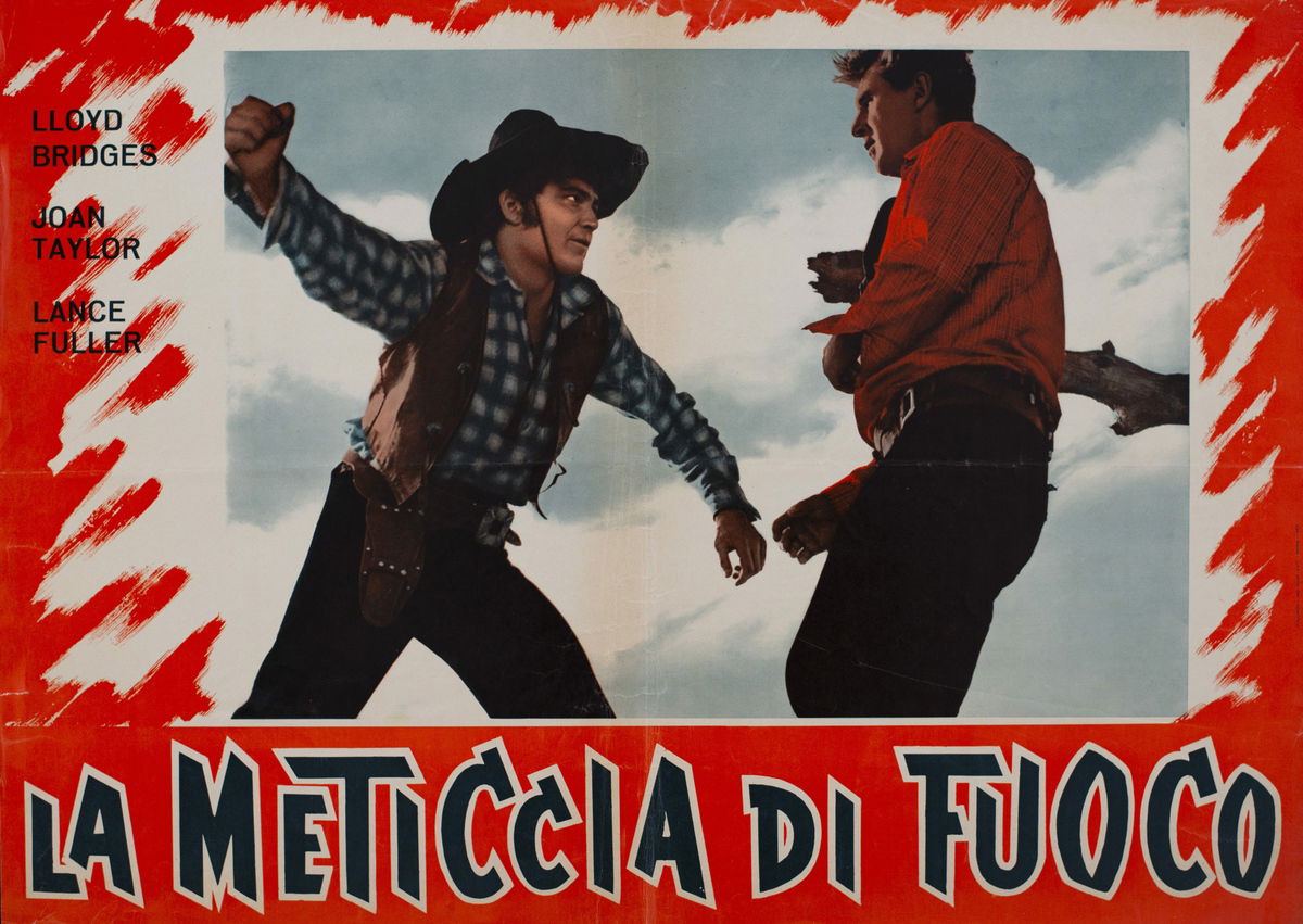 La meticcia di fuoco - Fotobusta 1