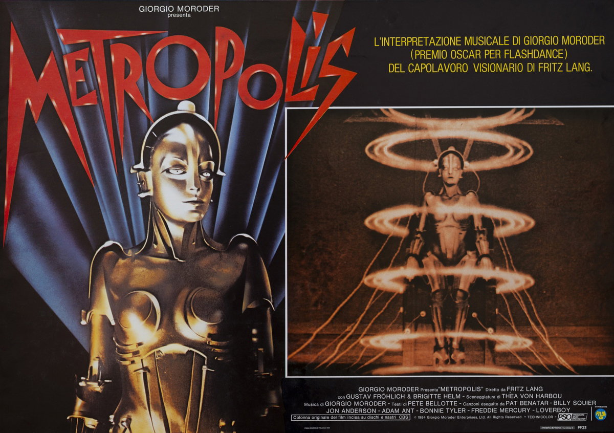 Fotobusta 2 per il film Metropolis (1927)