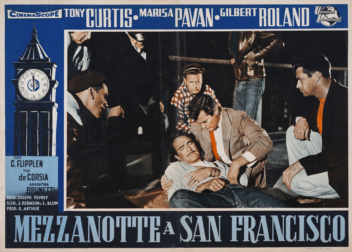 Mezzanotte a San Francisco - Fotobusta 1