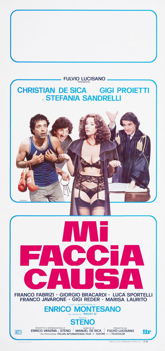 Mi faccia causa - Locandina 1