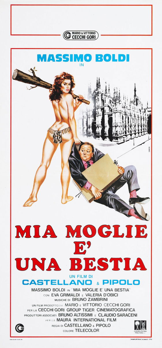 Mia moglie è una bestia - Locandina 1