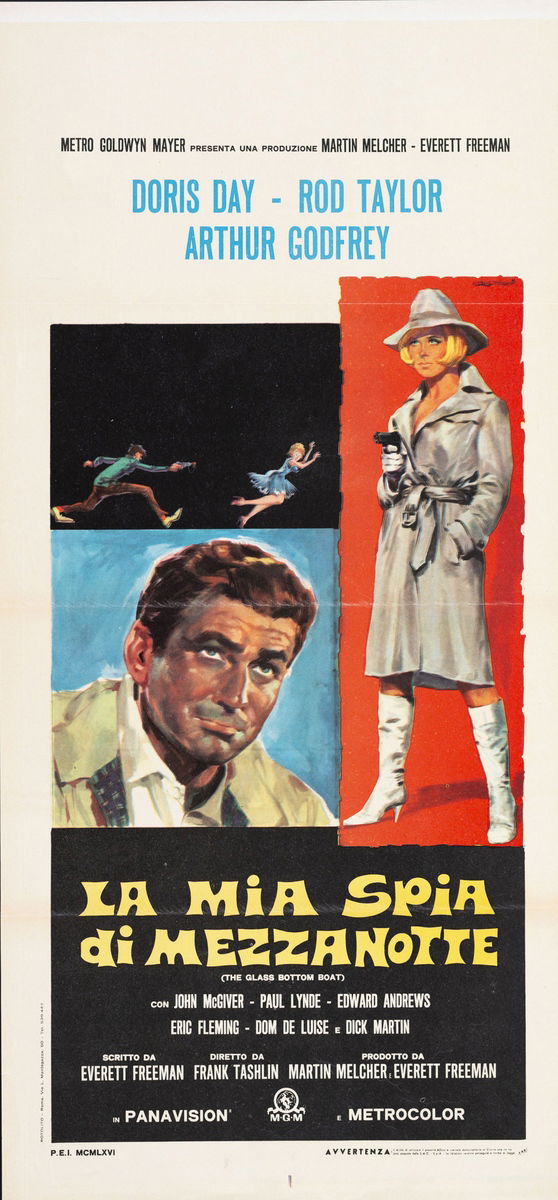 The Glass Bottom Boat - Lobby Card 1