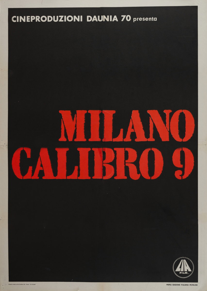 Milano Calibro 9 - Manifesto 2